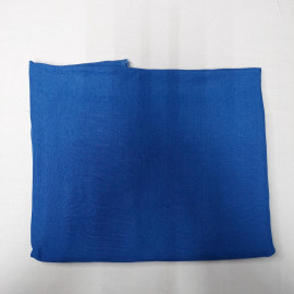 Ткань для платья, цвет синий, маломнущаяся, 80х200см. СССР.